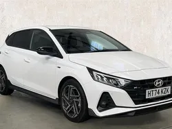 White Used 2024 Hyundai i20 N Line Hatchback | £17,998 (Fair price)