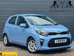 Blue Used 2019 Kia Picanto 2 Hatchback | £8,599 (Good price)