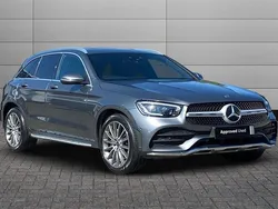 Selenite grey Used 2019 Mercedes GLC300 AMG Line Premium Estate | £26,750 (Fair price)