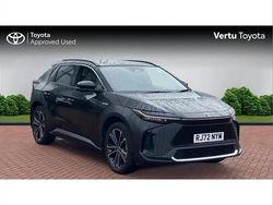 Black Used 2022 Toyota bZ4X SUV | £22,172 (Fair price)