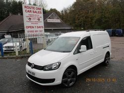 White Used 2014 VW Caddy Maxi Startline MPV | £7,495 (A bit pricey)