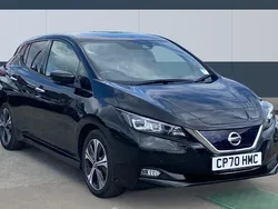 Black Used 2021 Nissan Leaf Tekna Hatchback | £9,999 (Good price)