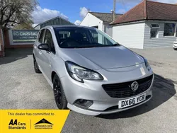 Silver Used 2016 Vauxhall Corsa Edition Hatchback | £8,750 (A bit pricey)