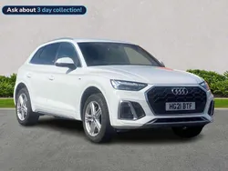 White Used 2021 Audi Q5 S-Line SUV | £30,362 (Fair price)
