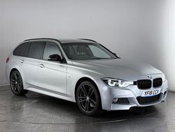Silver Used 2018 BMW 320 M Sport Estate | £15,600 (Good price)