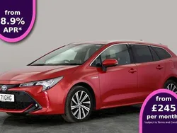 Red Used 2021 Toyota Corolla Design Estate | £18,239 (Good price)