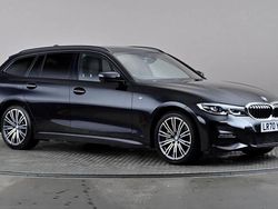 Black Used 2020 BMW 330e M Sport Estate | £18,498 (Fair price)
