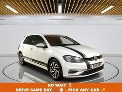 White Used 2019 VW Golf VII Match Hatchback | £11,749 (Fair price)