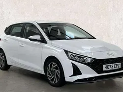 White Used 2023 Hyundai i20 Advanced Hatchback | £16,490 (Fair price)