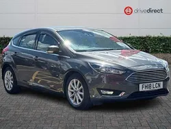 Metallic magnetic Used 2018 Ford Focus Titanium Hatchback | £11,500 (Fair price)