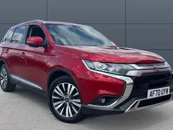 Red Used 2020 Mitsubishi Outlander SUV | £14,963 (Fair price)