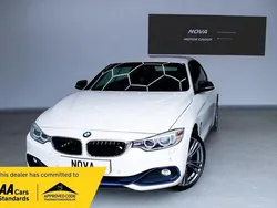 White Used 2015 BMW 420 Sport Line Cabriolet | £10,100 (Fair price)