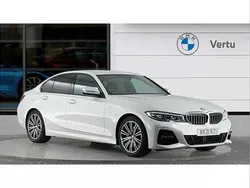 White Used 2021 BMW 330 M Sport Sedan | £24,041 (Fair price)