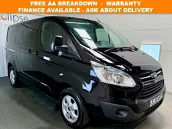 Black Used 2016 Ford Transit Custom Limited Estate | £6,895