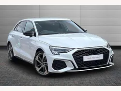 Glacier white Used 2024 Audi A3 Black Edition Hatchback | £29,970 (Expensive)