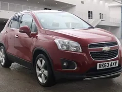Red Used 2013 Chevrolet Trax LT SUV | £4,000