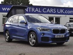 Blue Used 2019 BMW X1 M Sport SUV | £17,995 (Fair price)