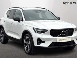White Used 2023 Volvo XC40 Ultimate SUV | £30,000 (Fair price)