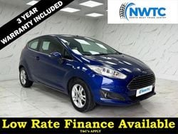 Blue Used 2016 Ford Fiesta Zetec Hatchback | £6,495 (Fair price)