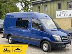 Blue Used 2016 Mercedes Sprinter Van | £9,490 (Fair price)