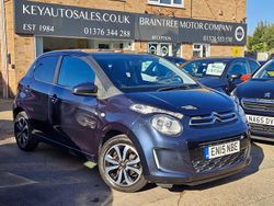 Blue Used 2015 Citroën C1 Flair Hatchback | £8,995 (A bit pricey)