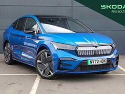 Blue Used 2022 Skoda Enyaq iV vRS SUV | £27,995 (Good price)