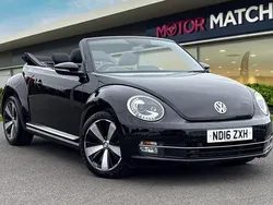 Black Used 2016 VW Beetle Sport Cabriolet | £16,500