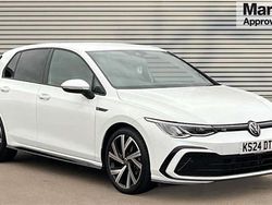 White Used 2024 VW Golf VIII R-line Hatchback | £22,990 (Fair price)