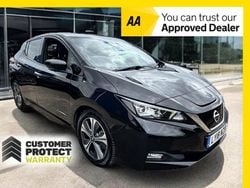 Black Used 2018 Nissan Leaf Tekna Hatchback | £8,495 (Fair price)