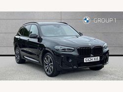 Black Used 2024 BMW X3 M Sport SUV | £41,995 (Fair price)