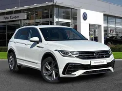 White Used 2023 VW Tiguan R-line Edition SUV | £26,995 (Fair price)