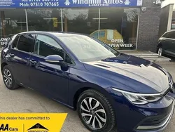 Blue Used 2021 VW Golf VIII Active Hatchback | £12,450 (Fair price)
