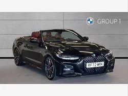 Black Used 2023 BMW 420 M Sport Cabriolet | £36,450 (Fair price)