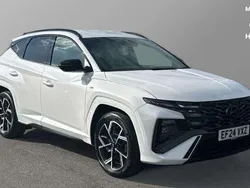 White Used 2024 Hyundai Tucson N Line SUV | £24,790 (Good price)