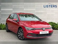 Kings red Used 2022 VW Golf VIII Style Hatchback | £19,700 (Fair price)