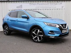 Blue Used 2020 Nissan Qashqai Tekna SUV | £17,495 (Fair price)