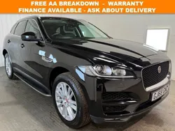 Black Used 2018 Jaguar F-Pace Portfolio SUV | £21,395 (Fair price)