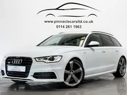 White Used 2015 Audi A6 Black Edition Estate | £14,250 (Fair price)