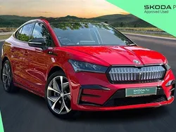 Red Used 2022 Skoda Enyaq iV vRS SUV | £30,000 (Good price)