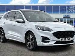 White Used 2022 Ford Kuga ST-Line X SUV | £21,695 (Fair price)