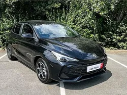 Metallic black pearl New 2025 MG MG3 Trophy Hatchback | £21,495 (Expensive)