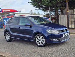 Blue Used 2012 VW Polo Highline Hatchback | £6,495 (A bit pricey)