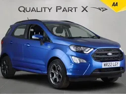 Blue Used 2022 Ford Ecosport ST-Line SUV | £10,980 (Good price)