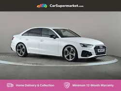 White Used 2021 Audi A4 Black Edition Sedan | £21,697 (Good price)
