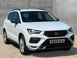 Glacial white Used 2024 Seat Ateca FR SUV | £22,190 (Fair price)