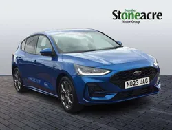 Blue Used 2023 Ford Focus ST-Line Hatchback | £17,500 (Good price)