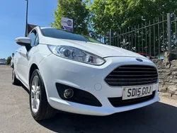 White Used 2015 Ford Fiesta Zetec Hatchback | £5,495 (Fair price)