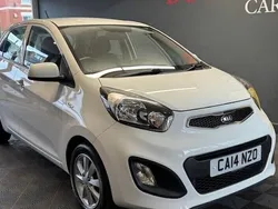 White Used 2014 Kia Picanto 2 Hatchback | £5,461 (Fair price)