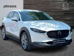 White Used 2022 Mazda CX-30 Inclusive SUV | £16,477 (Fair price)