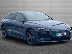 Plasma blue Used 2025 Audi A6 e-tron Performance Estate | £64,595 (Fair price)
